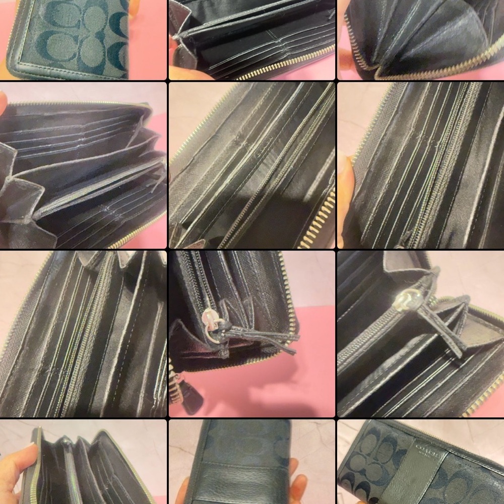 Coach Black Wallet